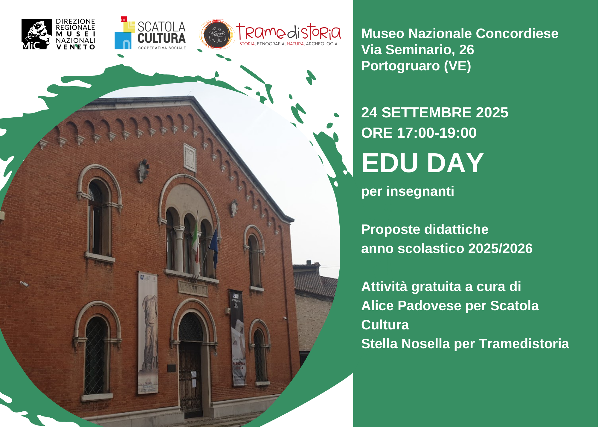 Edu day per insegnanti | Museo Nazionale Concordiese di Portogruaro